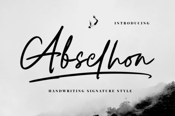 Abselhon: A Versatile Script Amp Font for Handmade Brands