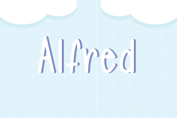 Alfred: The Whimsical Handwritten Typeface for Creative Makers