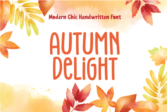 Autumn Delight: The Script Font That Elevates Campaign Visuals