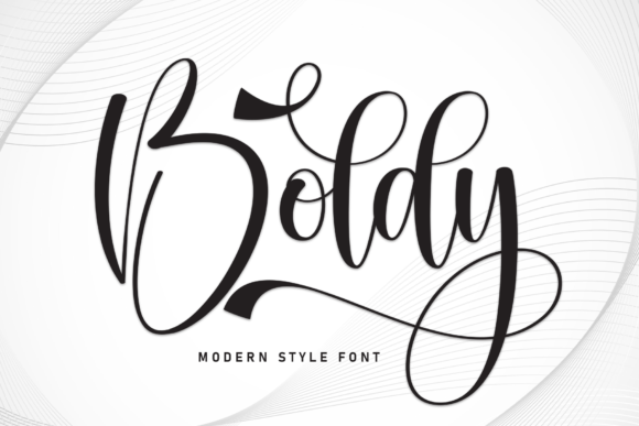 Boldy: Elevating Editorial Design with Elegant Script Typography