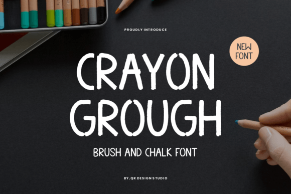 Crayon Grough: A Friendly Handwritten Font for Modern Web Design