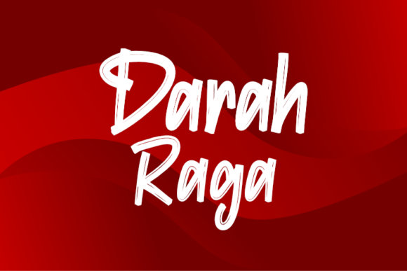 Darah Raga Typeface Review: A Bold Script for Modern Brand Identity