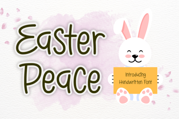 Easter Peace: A Script Amp Typeface for Authentic Campaign Design
