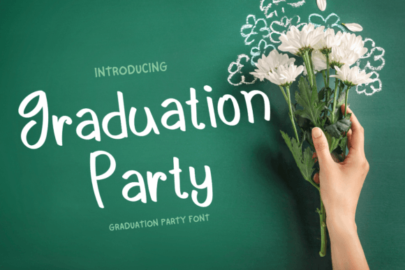 Graduation Party: The Handwritten Typeface for Scroll-Stopping Campaigns