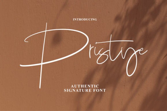 Pristye: The Elegant Script Font for Handmade Branding