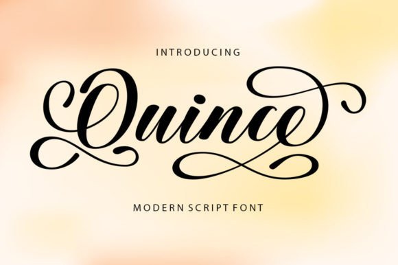 Quince Script: A Modern Typeface for Authentic Brand Identity