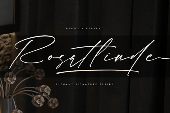 Rosatlinde: The Elegant Script Font for Polished Brand Identity