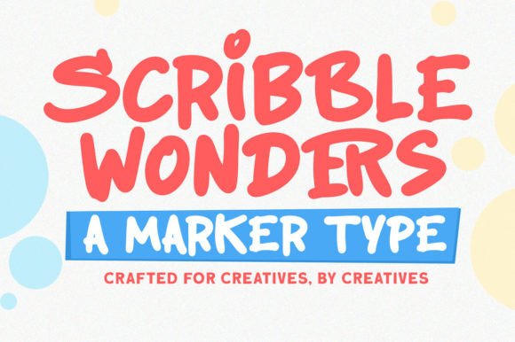 Scribble Wonders: A Hand-Drawn Typeface for Modern Web Design
