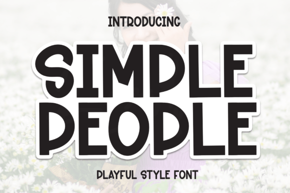 Simple People: A Handwritten Typeface for Editorial Design