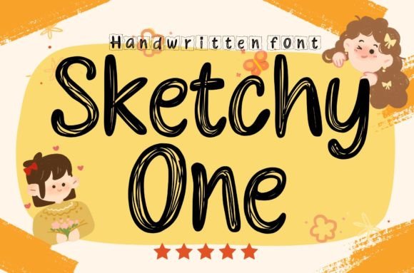 Sketchy One: The Handwritten Typeface for Scroll-Stopping Social Media Graphics