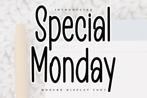 Special Monday Typeface Review for Digital Branding