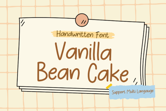 Vanilla Bean Cake Typeface: A Designer’s Real-World Branding Story