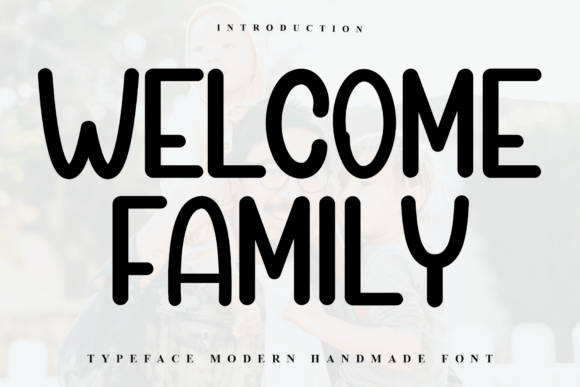 Welcom Family: A Festive Typeface for Holiday Branding