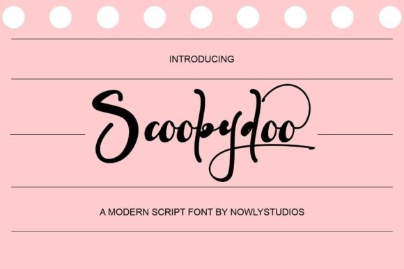 Why Scoobydoo Is the Elegant Script Font for Polished Branding