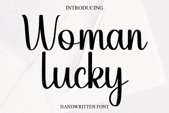 Woman Lucky: The Handwritten Typeface That Elevates Campaign Visuals